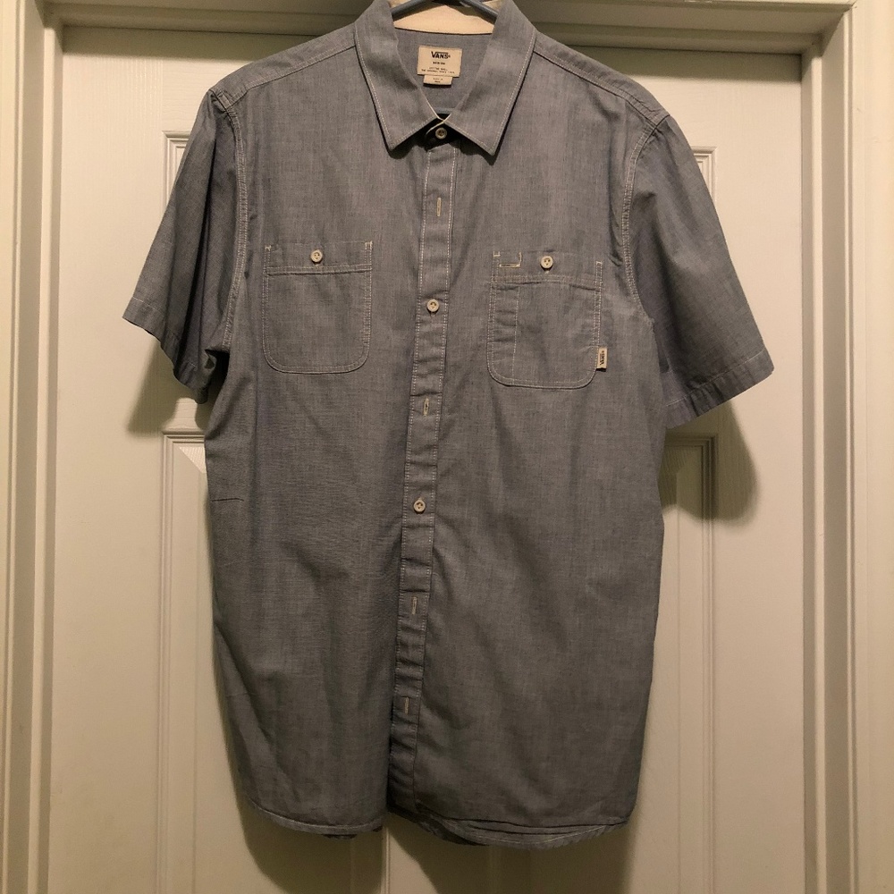 Vans Short Sleeve Button down Shirt